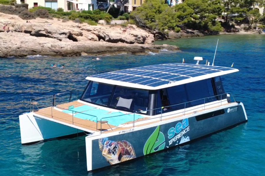 Eco-Friendly Solar Catamaran Tour in Mallorca – E-Sea Experience