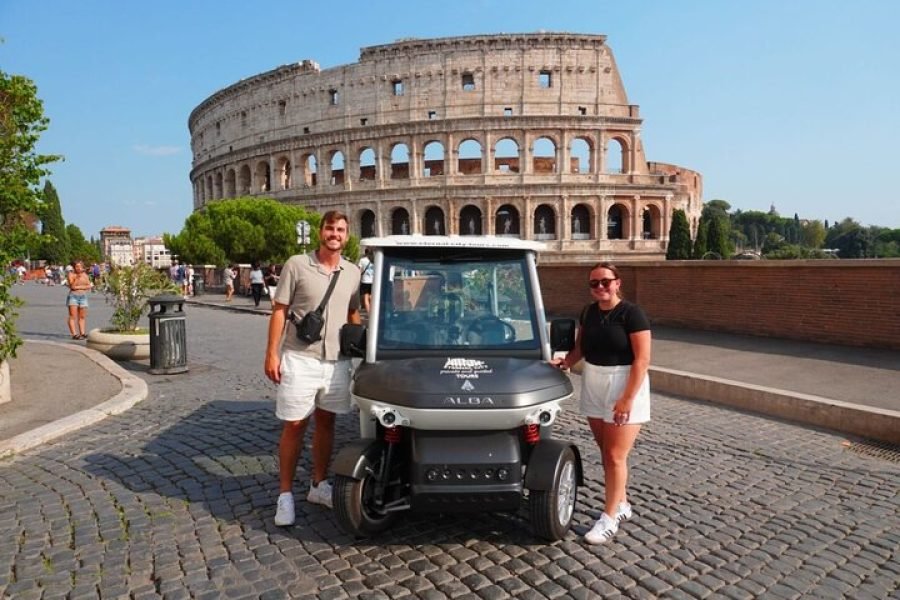 Rome: Exclusive Private Golf Cart Tour with Hotel Pick-Up