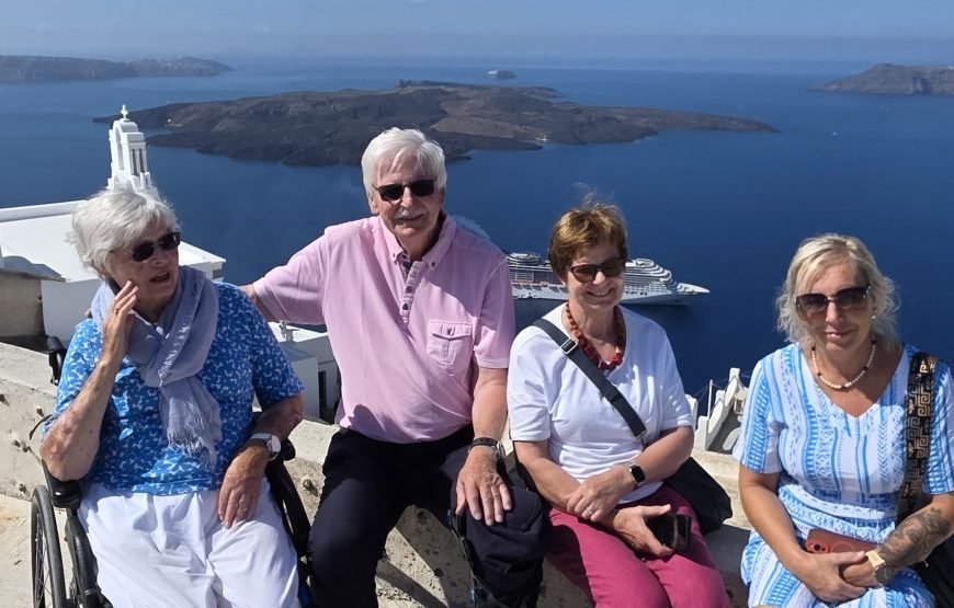 Private Santorini Tour (4 Hours) – Wheelchair Friendly & Scenic Views