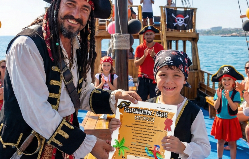 Side: Pirate Ship Cruise with Pirate Certificate