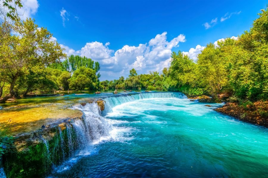 Side Manavgat River Cruise, Waterfall, and Bazaar Boat Tour