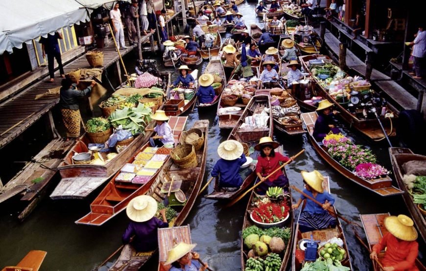 Maeklong Railway Market Multi Tour