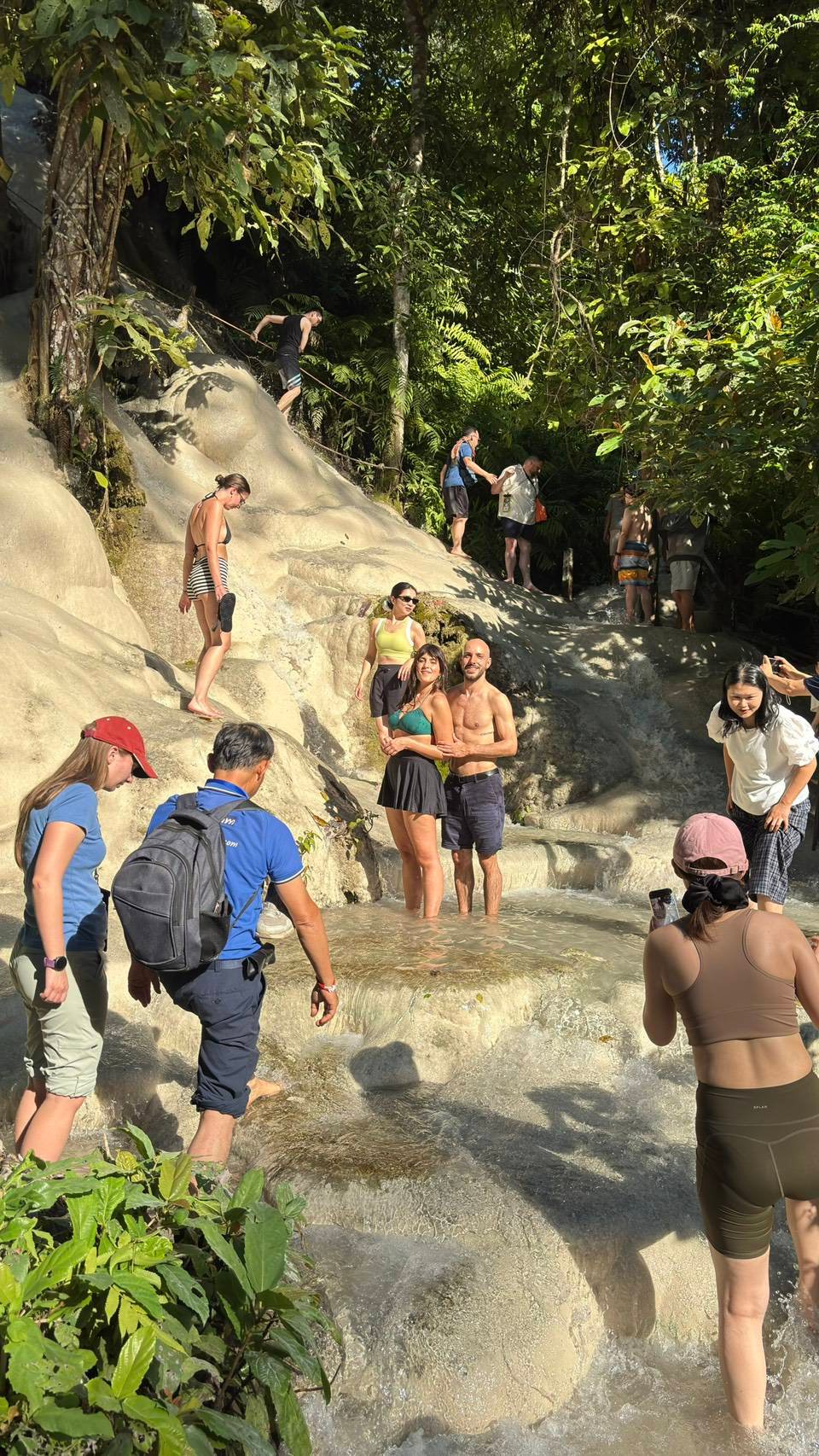 Sticky Waterfall Visit