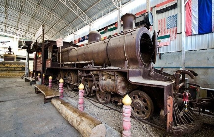 Erawan Waterfall, River Kwai Bridge & JEATH War Museum