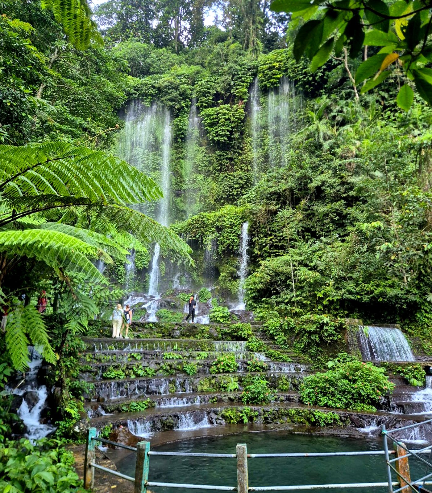 Benang Stokal and Benang Kelambu Waterfall
