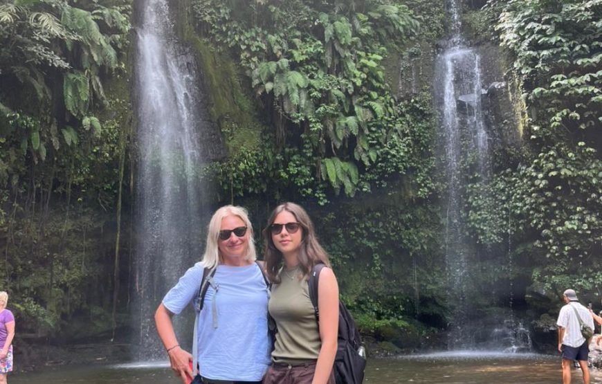 Walking on Rice Terrace and Explore Benang Setokel & Kelambu Waterfalls