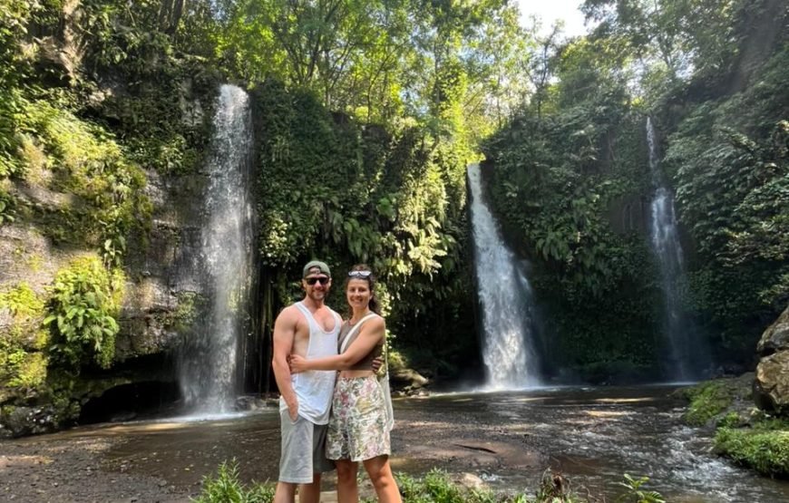 Walking on Rice Terrace and Explore Benang Setokel & Kelambu Waterfalls