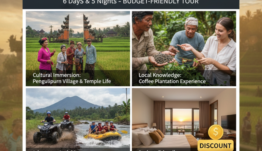 Bali In Touch: 6D5N Cultural & Adventure Escape