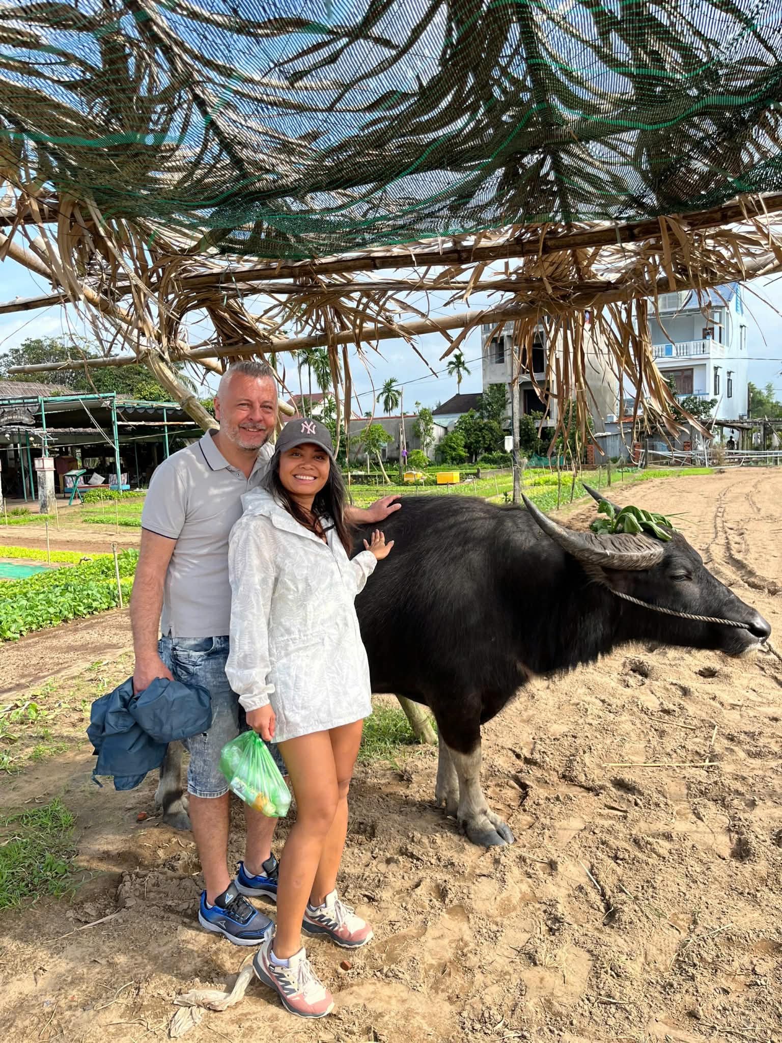 (4) – Water Buffalo Riding or Short stop to enjoy Vietnamese coffee !