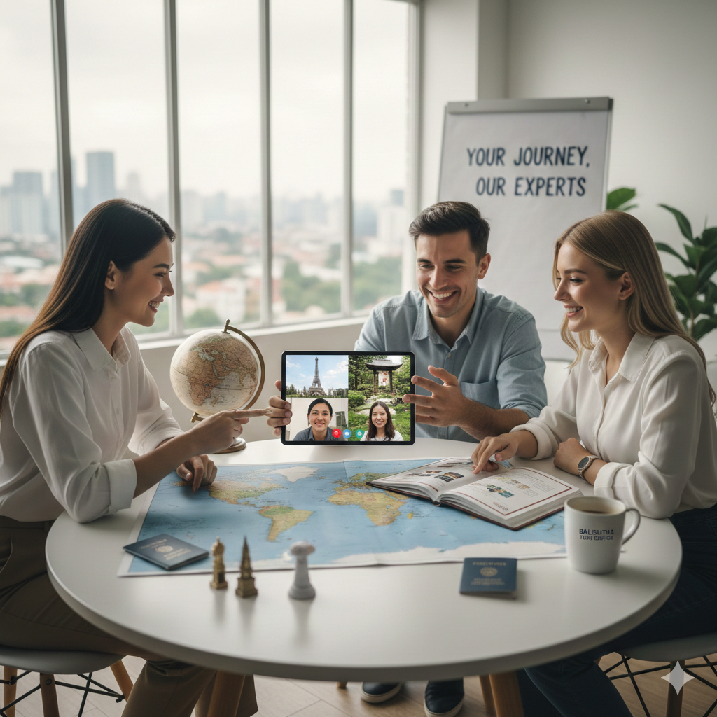 Day 2 Meet with a representative at your hotel