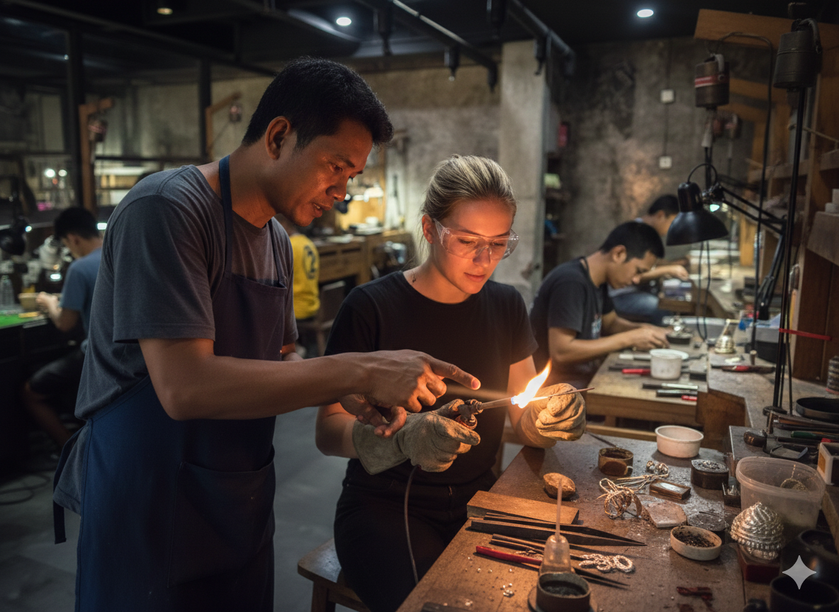 Celuk Gold & silver smith