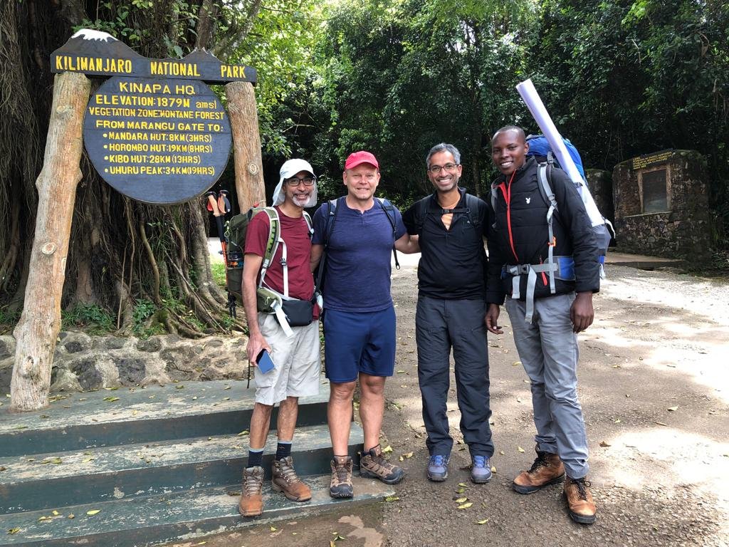 Day 1: Machame Gate - Machame Camp
