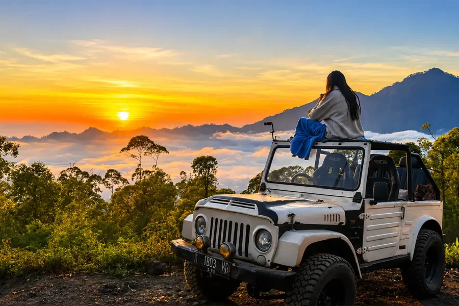 Kintamani : Mount Batur Jeep Tour