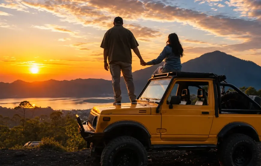 Kintamani : Mount Batur Jeep Tour
